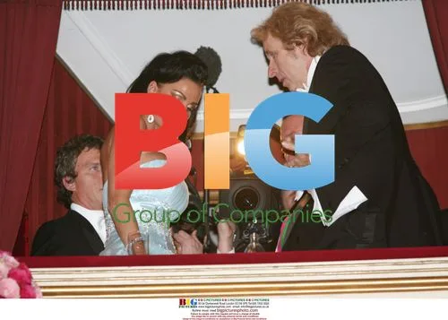 Katie Price Reid and Thomas Gottschalk at Vienna Opera Ball