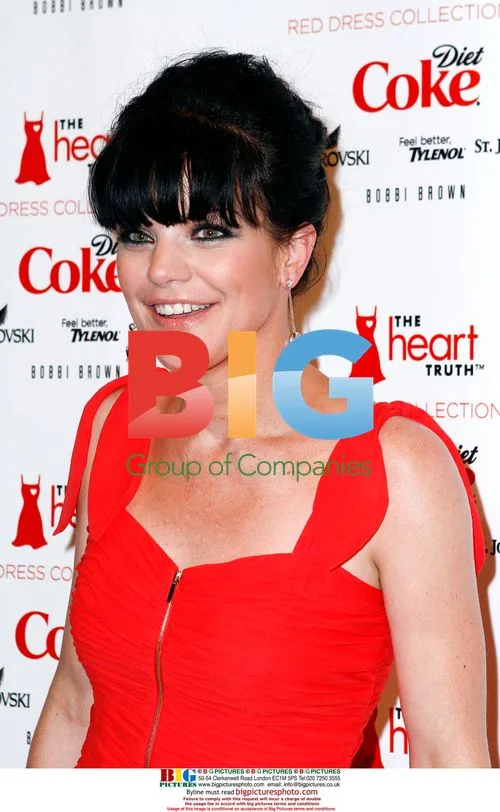 Pauly Perrette at MBFW Fall 2010