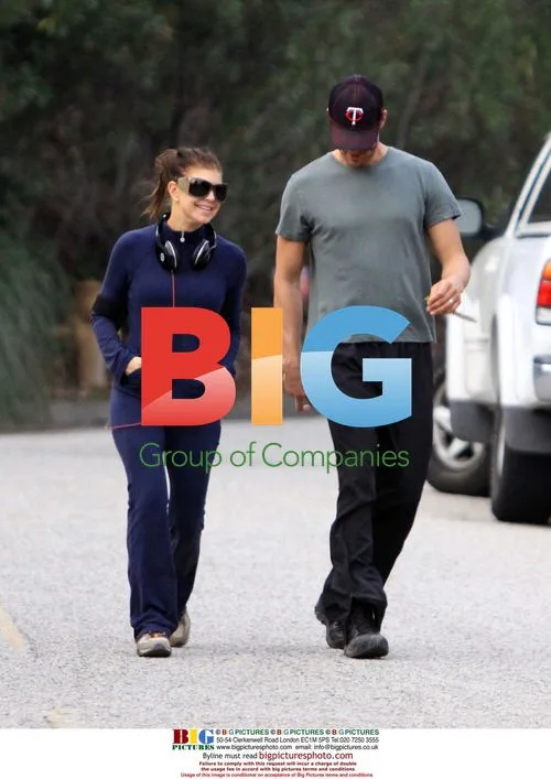 Fergie and Josh Duhamel Hiking