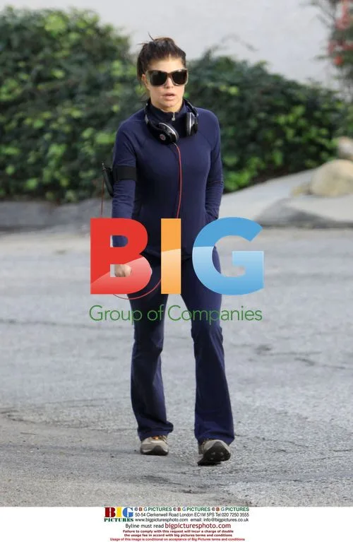 Fergie and Josh Duhamel Hiking Near Home