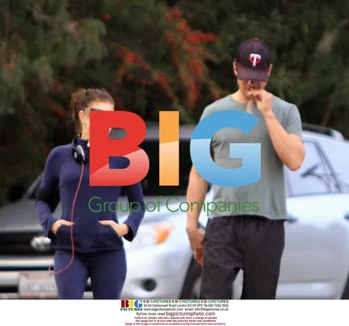 Fergie and Josh Duhamel Hike