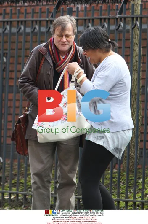 David Neilson on Coronation Street set