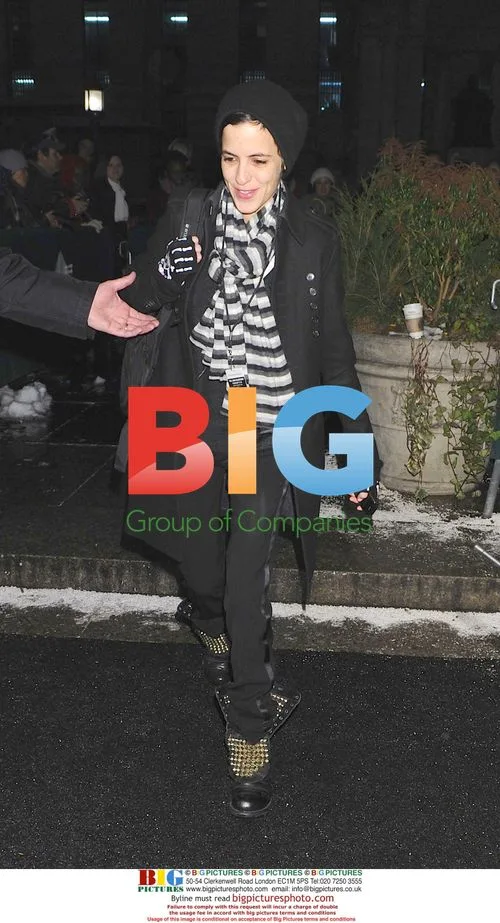 Samantha Ronson Backstage at NYFW