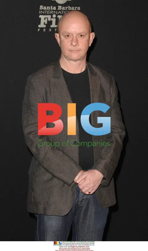 Nick Hornby Presents to Colin Firth at Film Fest