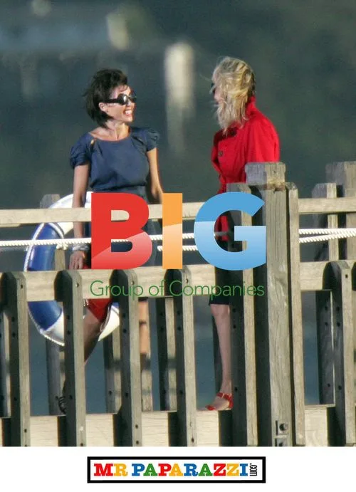 Dannii Minogue, Twiggy et al. at M&S Fashion Shoot