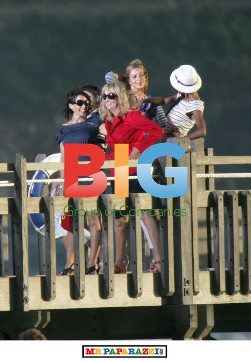 Dannii Minogue and Others on M&S Fashion Shoot in South Africa