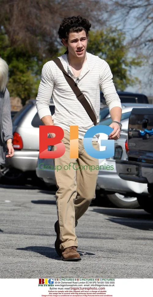 Nick Jonas has lunch in Los Angeles