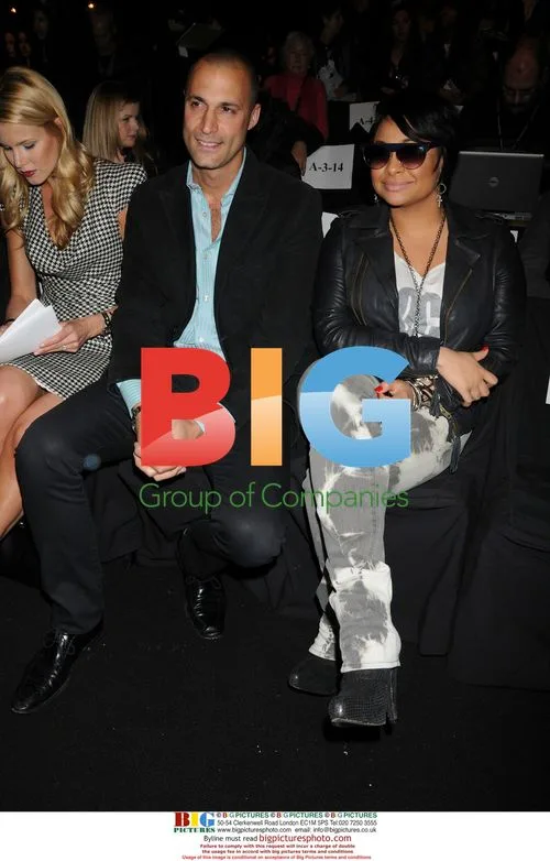 Raven Symone and Nigel Barker at Project Runway Finale