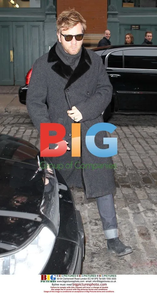 Ewan McGregor Arrives at NYC Hotel