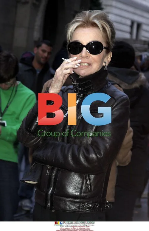 Lee Radziwill at New York Fashion Week