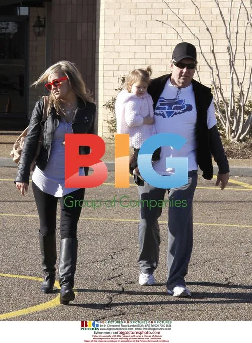 Jamie Lynn Spears with father and daughter