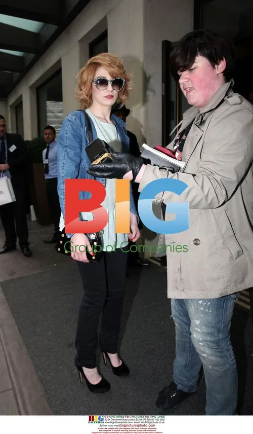 Nicola Roberts at London Mayfair Hotel