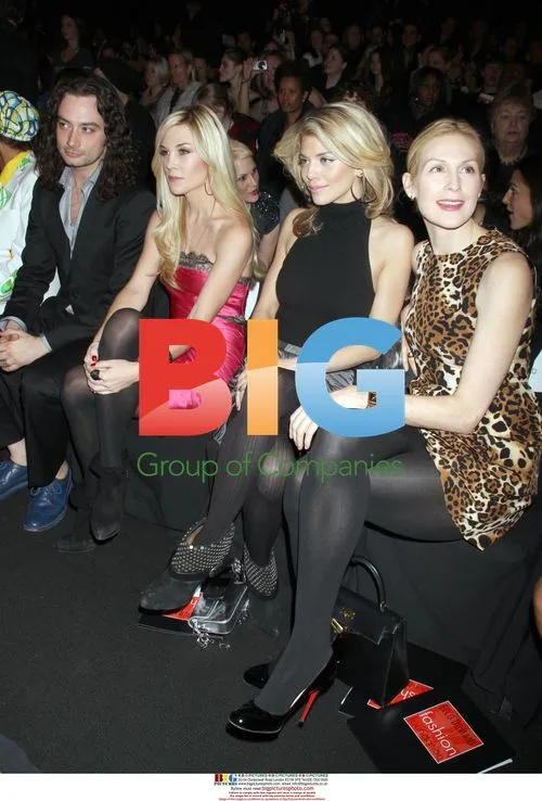 Constantine Maroulis, Tinsley Mortimer, AnnaLynne McCord at Ecco Domani Show