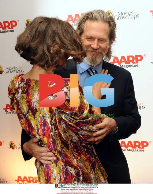 Maggie Gyllenhaal and Jeff Bridges at AARP Awards
