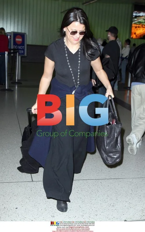 Tracey Ullman Arriving at LAX