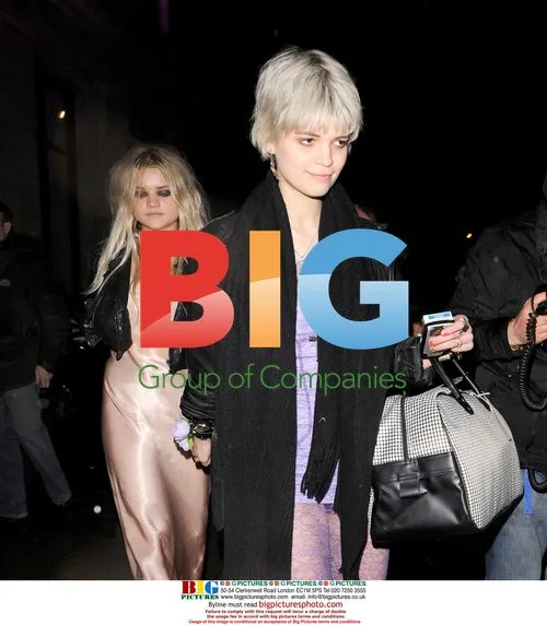 Pixie Geldof and Daisy Dares at Brit Awards Party