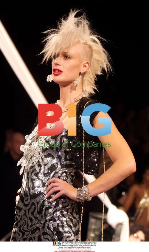 Caridee English at A*Muse Fall 2010 NYFW