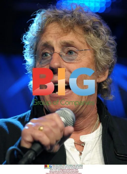 Roger Daltry of The Who performs at Super Bowl XLIV press conference