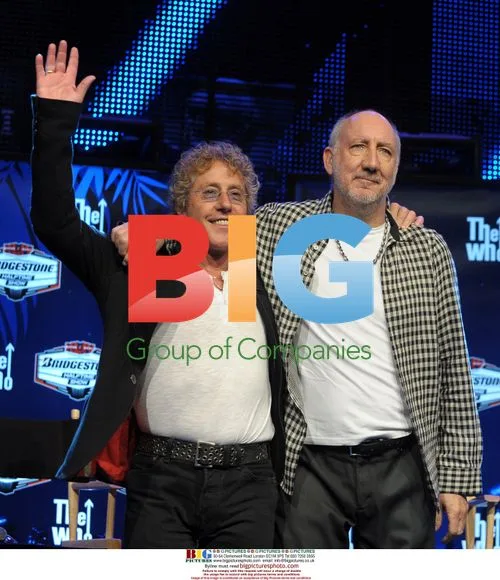 Pete Townshend and Roger Daltry of The Who
