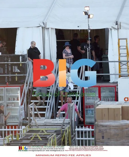 Lily Allen Stumbles Backstage at Big Day Out Festival