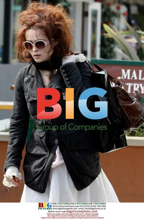 Helena Bonham Carter Shopping in Malibu