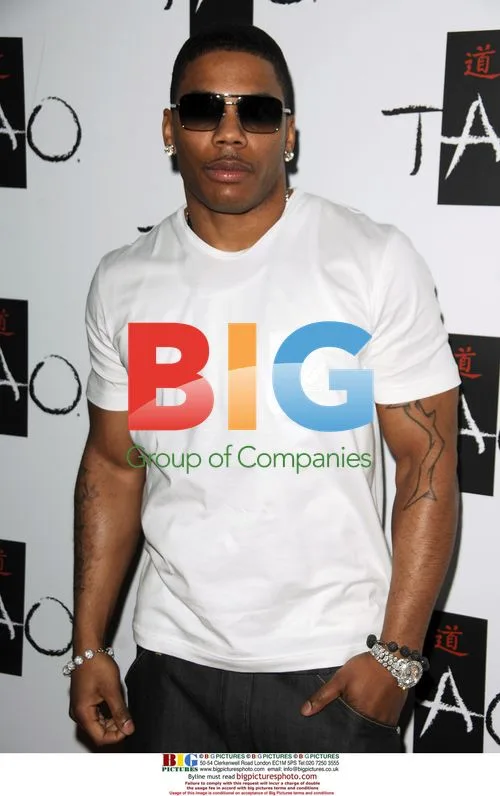 Nelly Arrives at Tao Night Club in Las Vegas