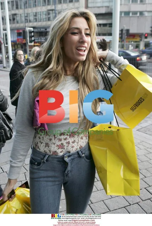 Stacey Soloman Arriving at Hotel in Birmingham