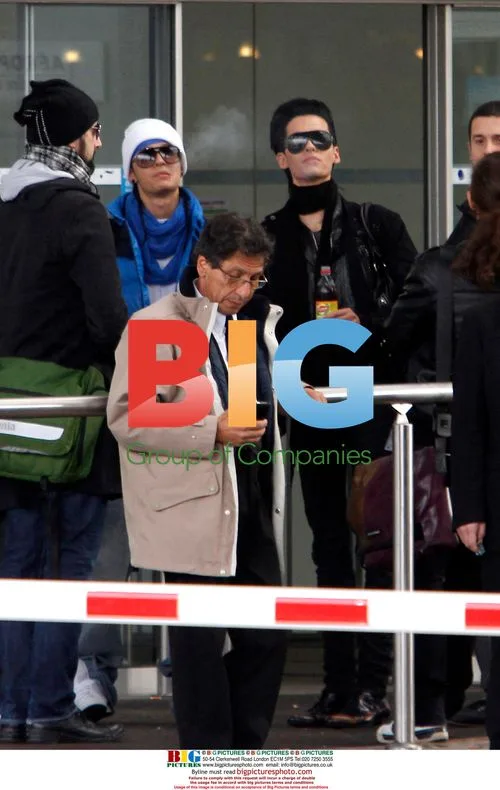 Tokio Hotel at Nice Airport