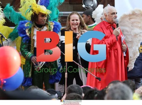 Ursula Andress at Carnival in Ferrara