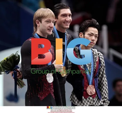 Plushenko, Lysacek, and Takahashi Podium at 2010 Olympics