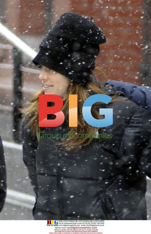 Jessica Biel and Justin Timberlake in NYC
