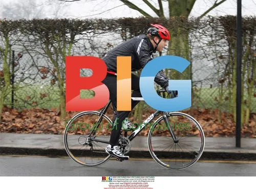 David Williams Biking in Rain