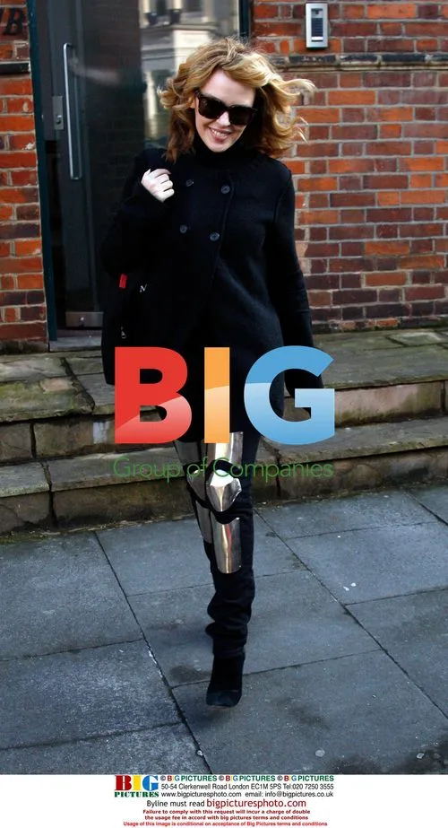 Kylie Minogue in Futuristic Trousers
