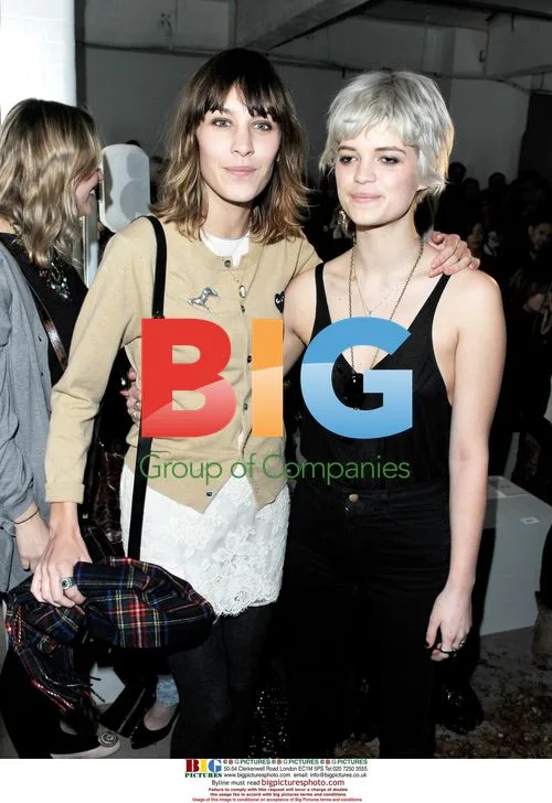 Celebs at Unique Fashion - London Fashion Week