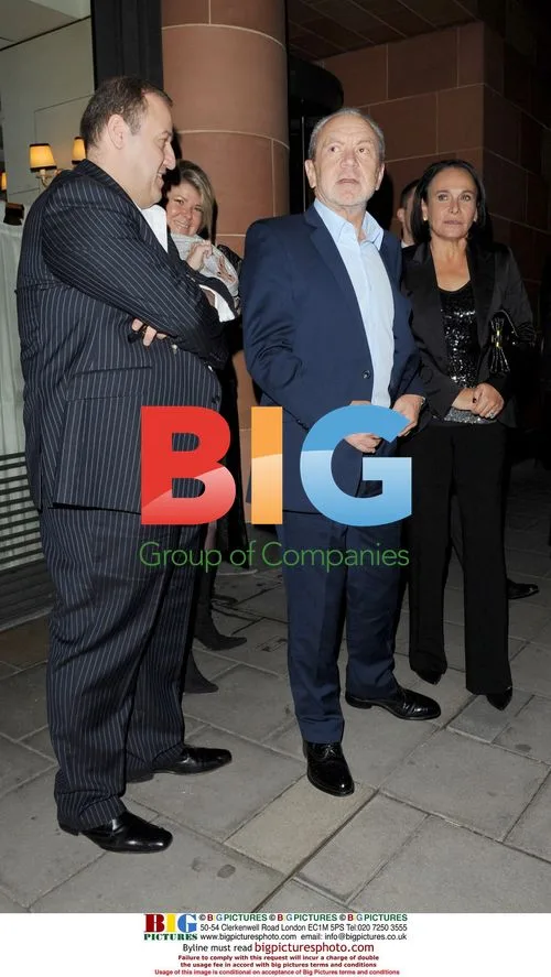 Sir Alan Sugar at Cipriani restaurant
