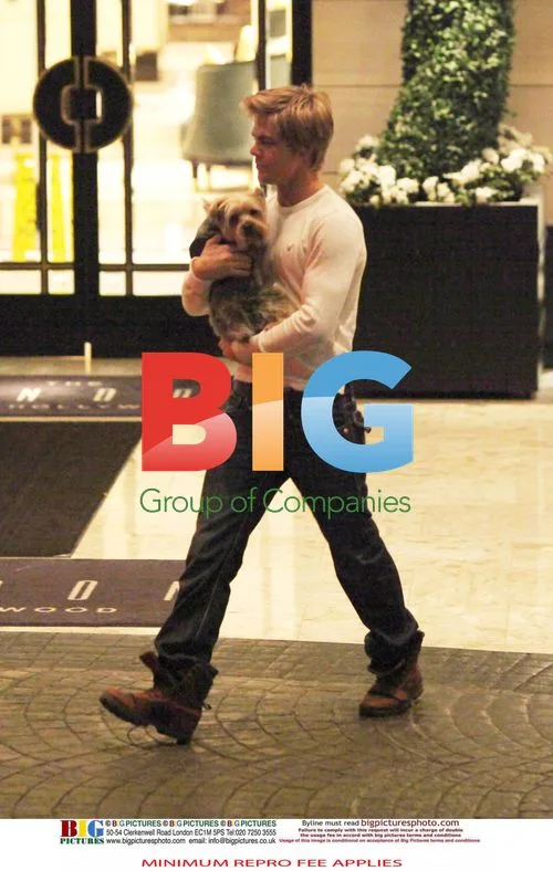 Derek Hough Spotted Leaving Cheryl Cole's Hotel