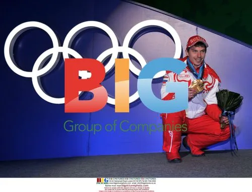 Russia\'s Evgeny Ustyugov at 2010 Winter Olympics