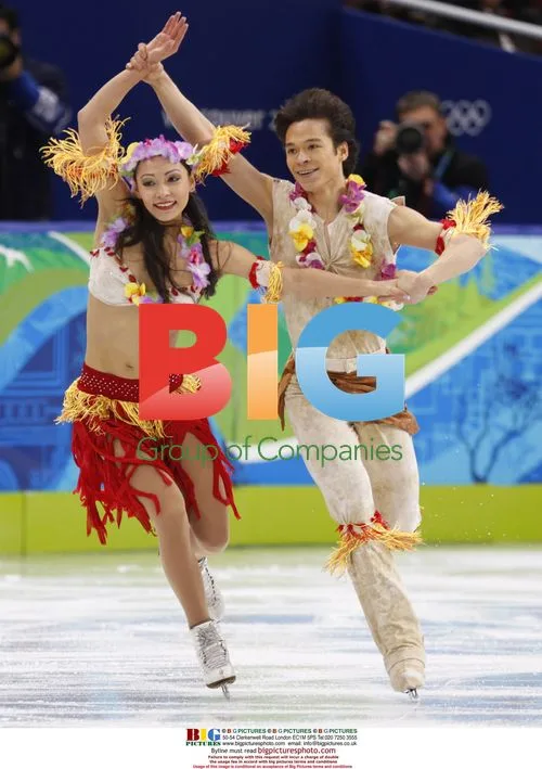 Christina Beier and William Beier at 2010 Winter Olympics