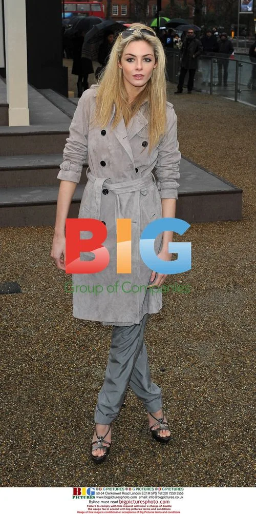 Tamsin Egerton at Burberry Prorsum LFW Show