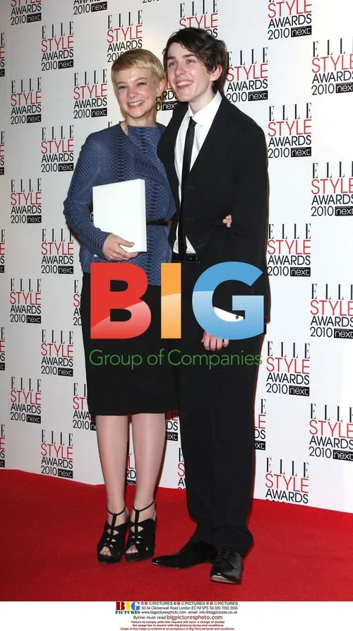 Carey Mulligan and Matthew Beard at Elle Style Awards 2010