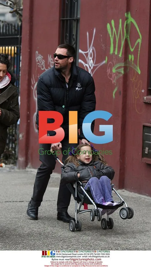 Hugh Jackman picks up daughter Ava