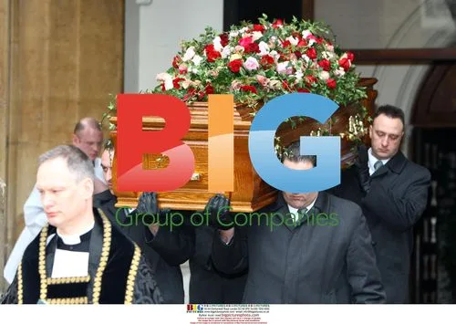 Guests arrive for Alexander McQueen's funeral