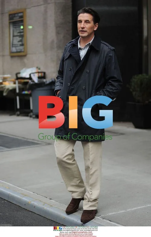 William Baldwin on 'Gossip Girl' set