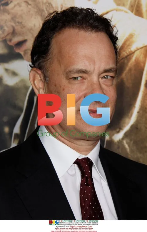 Tom Hanks at The Pacific Premiere