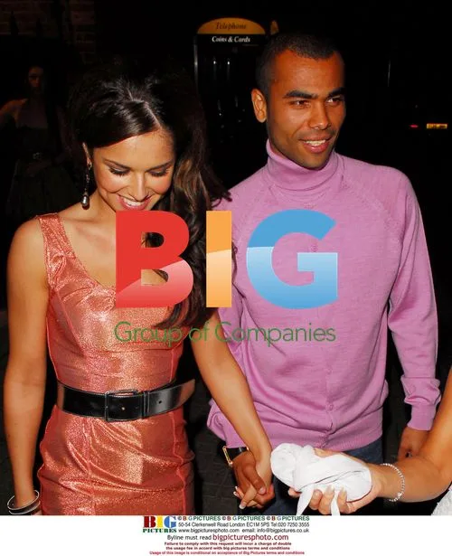 Cheryl and Ashley Cole at Girls Aloud Party