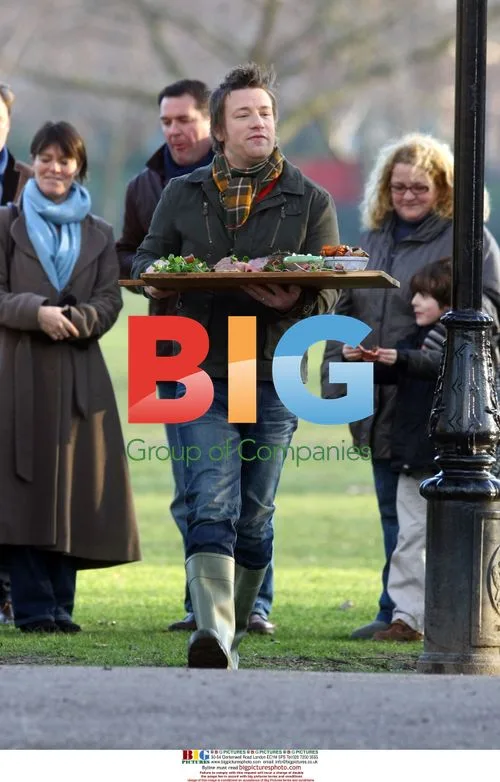Jamie Oliver Filming Easter Advert
