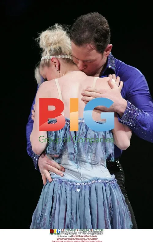 Kyran Bracken performs at Holiday on Ice