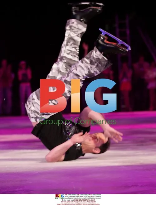 Kyran Bracken at Holiday on Ice Spirit