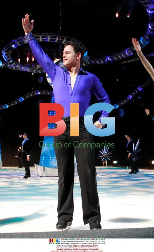 Kyran Bracken performs at Holiday on Ice