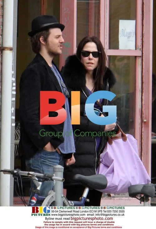 Mary-Louise Parker with family in Toronto